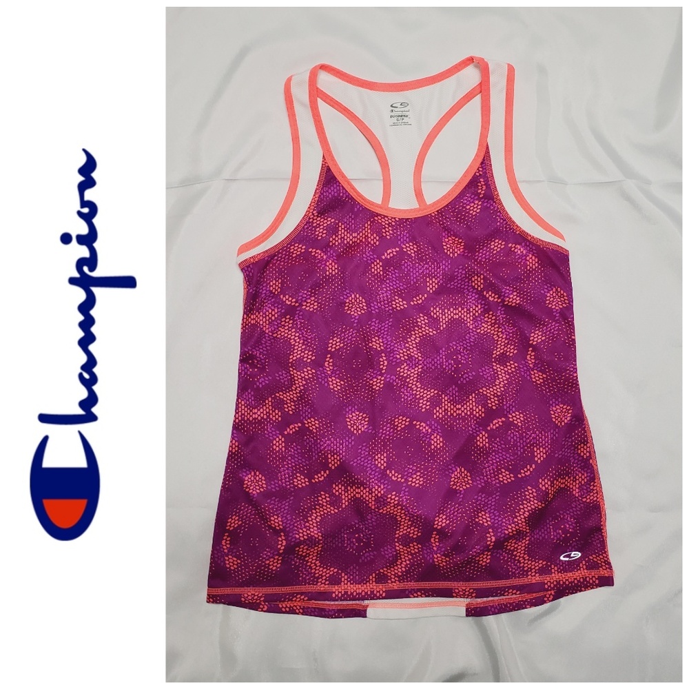 ⭐ Champion Pink and Purple Tank Top Small NWOT